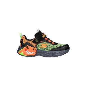 Pantofi sport cu LED-uri cu tematica dinozaur