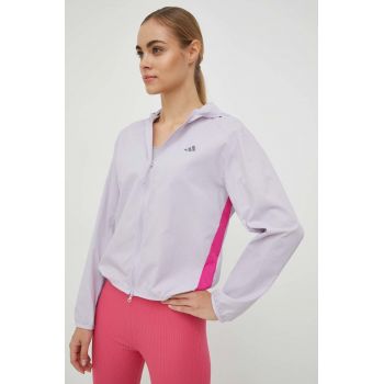 Adidas Performance jachetă de alergare Run It culoarea violet, de tranzitie de firma originala