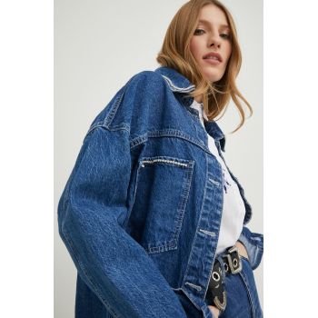 Answear Lab geaca jeans femei, oversize