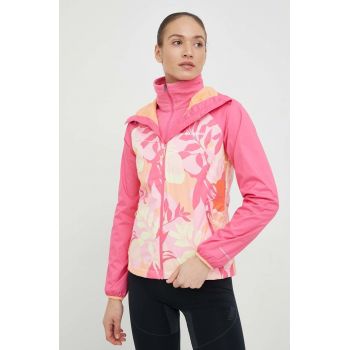 Columbia geacă de ploaie Ulica Jacket femei, culoarea violet, de tranziție 1718001-031