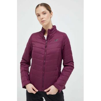 4F geaca sport culoarea violet ieftina