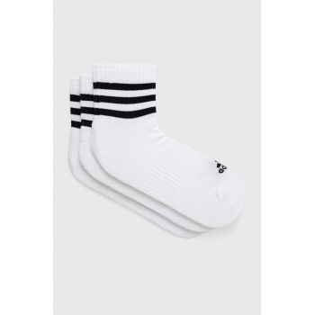 adidas șosete 3-pack culoarea alb HT3456