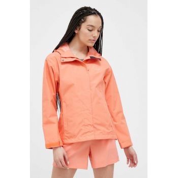 Helly Hansen geacă de ploaie Seven femei, culoarea portocaliu, 62066