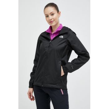 The North Face jacheta de exterior Quest culoarea negru