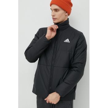 adidas geaca barbati, culoarea negru, de iarna de firma originala