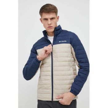 Columbia geacă sport Silver Falls culoarea albastru marin 2034495-491