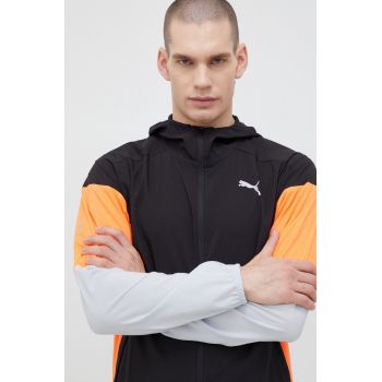 Puma jachetă de alergare RUN Lightweight culoarea negru, de tranzitie de firma originala