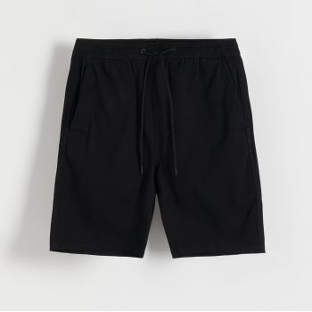 Reserved - Pantaloni scurți regular jogger - Negru