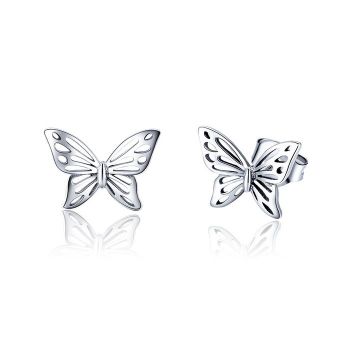 Cercei din argint Beautiful Butterfly ieftin