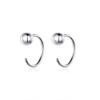 Cercei din argint Silver Tiny Hoops de firma original