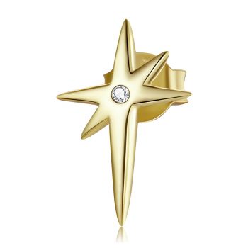 CERCEL din argint Golden Star de firma original