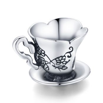 Talisman din argint Bohemian Tea Cup