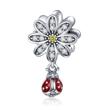 Talisman din argint Daisy Ladybug