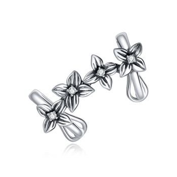 CERCEL din argint Silver Simple Flowers de firma original