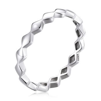 Inel din argint Geometrics Ring de firma original