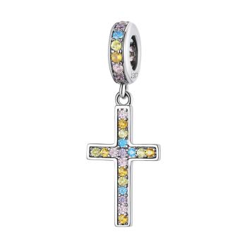 Talisman din argint Colour Cross