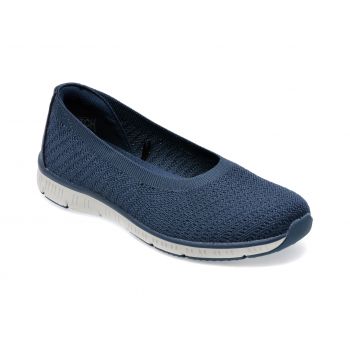 Balerini SKECHERS bleumarin, BE-COOL, din material textil