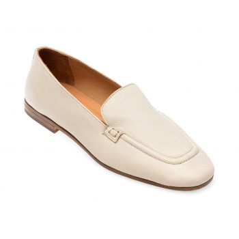Mocasini GRYXX bej, 5004654, din piele naturala