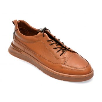 Pantofi GRYXX maro, M6919, din piele naturala