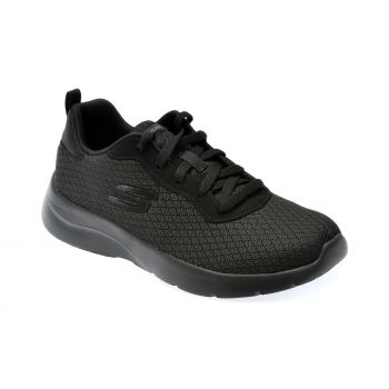 Pantofi SKECHERS negri, DYNAMIGHT 2.0, din material textil