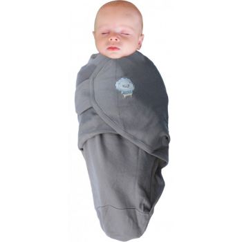 Body special tip Wrap Bo Jungle Leu pentru bebelusi marime L (6.4-10kg) din bumbac ieftina