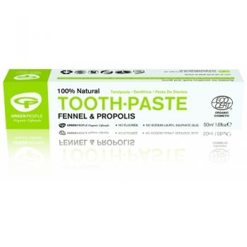 Pasta de dinti cu fenicul organic si propolis homeopata Green People de firma originala