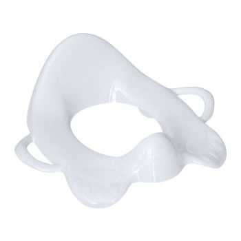 Reductor ergonomic pentru toaleta White