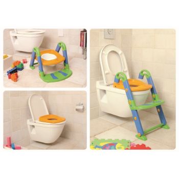 Scara cu reductor WC si olita Multicolor Kidskit