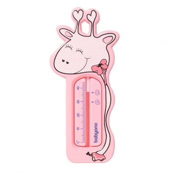 Termometru de baie plutitor Baby Ono Giraffe pink