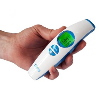 Termometru de frunte fara contact cu scanare infrarosu Sanity BabyTemp la reducere