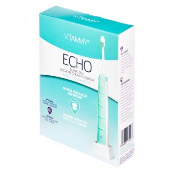 Periuta de dinti electrica Vitammy Echo turcoaz de firma originala