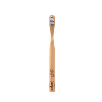 Periuta de dinti pentru copii Chicco din bambus ambalaj lila 3ani+ de firma originala