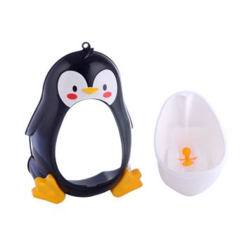 Pisoar in forma de pinguin