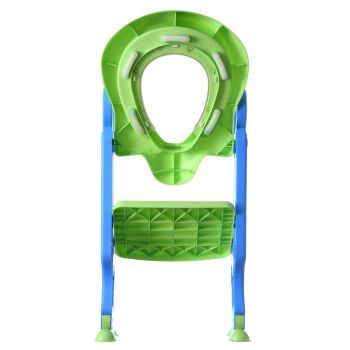 Reductor toaleta cu scara Stair Potty Green