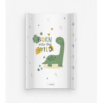 Saltea de infasat bebe cu intaritura 70x48 Klups Dinozaur 417