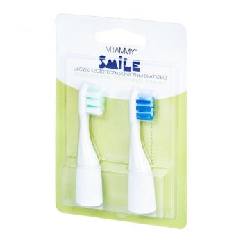 Set 2 rezerve periuta de dinti Vitammy Smile verde-albastru la reducere