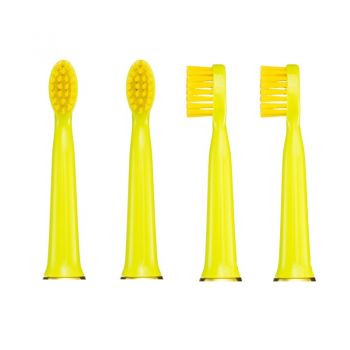 Set 4 rezerve periuta de dinti Vitammy Splash TH1811-4 Yello galben ieftina