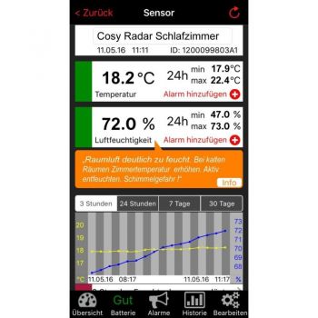 Sistem meteo SmartHome cu senzori wireless si comunicare cu smartphone WEATHERHUB