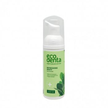 Spuma de gura, cu efect racoritor cu ulei de menta si betaina naturala Ecodenta 50ml