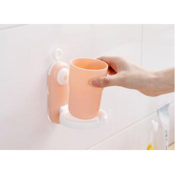 Suport pentru periute de dinti Little Mom Pink