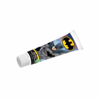 Pasta de dinti pentru copii, Batman, 75 ml, Fara gluten, mentolata