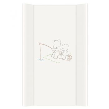 Saltea de infasat cu intaritura 80x50 cm papa bear alb ieftina