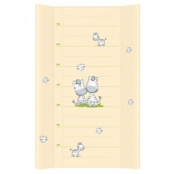 Saltea de infasat cu intaritura 80x50 cm zebra galben