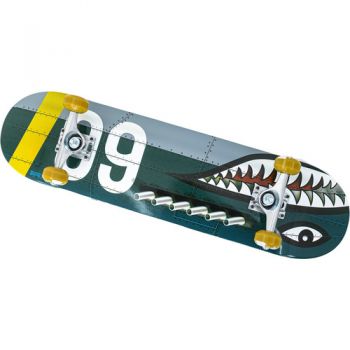 Skateboard unisex Streetsurfing Street Skate 31 Shark Fire 10-03-011-4