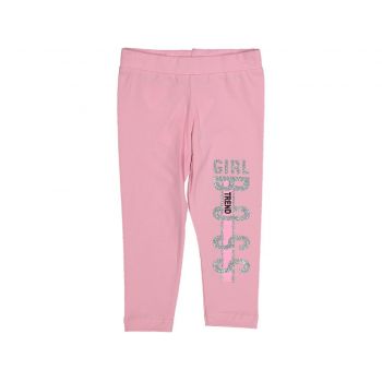 Colanti Roz, Girl Boss, 100% Bumbac, Pentru Fetite, 2-5 ani