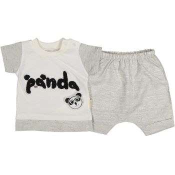 Compleu 2 piese pentru copii, Panda, 3-9 luni Compleu 2 piese pentru copii, Panda, 3-9 luni