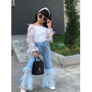 Compleu Casual 2 piese pentru fetite, 3-10 ani Compleu Casual 2 piese pentru fetite, 3-10 ani