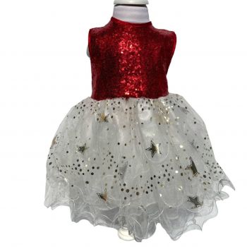 Rochita Eleganta, Rosie, cu Paiete, Pentru Fetite, 1-4 ani Rochita Eleganta, Rosie, cu Paiete, Pentru Fetite, 1-4 ani