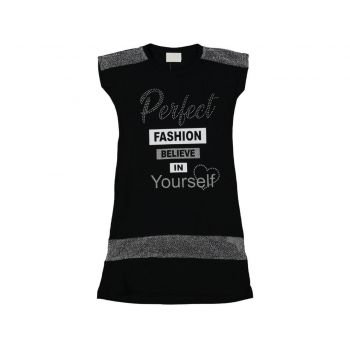 Rochita Neagra, Perfect Fashion, Pentru Fetite, 6-9 ani Rochita Neagra, Perfect Fashion, Pentru Fetite, 6-9 ani