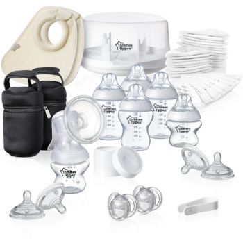 Set Sterilizator Tommee Tippee pentru Microunde si Pompa de San Manuala